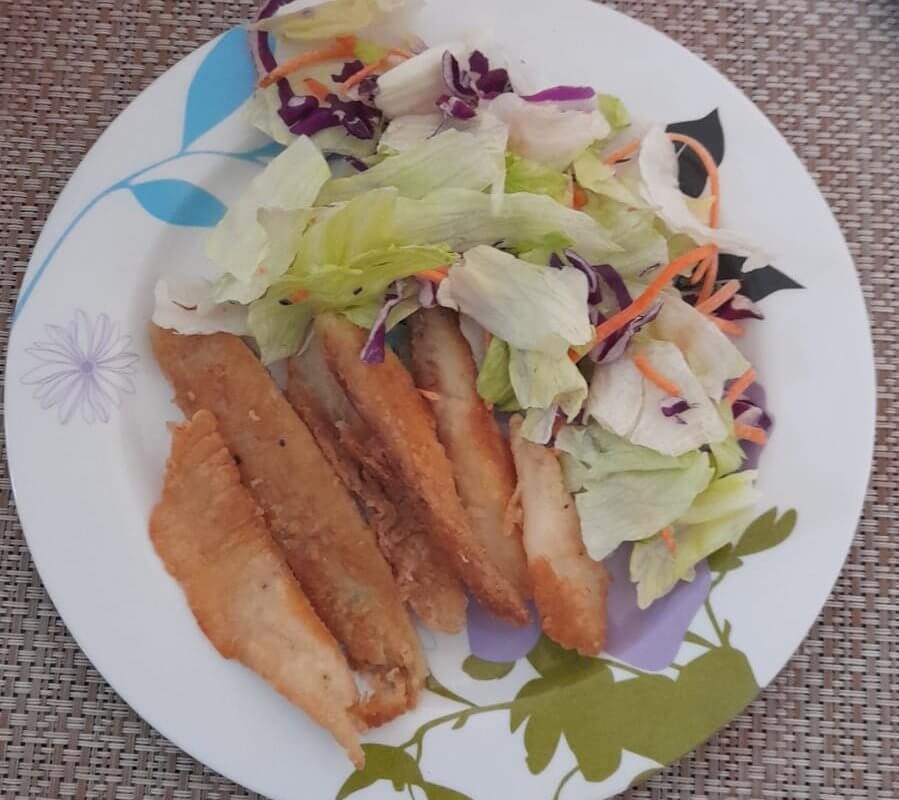 Tiras de pollo