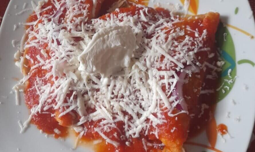 Entomatadas de pollo