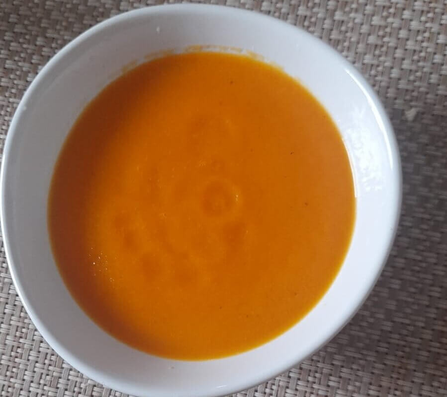 crema de zanahoria