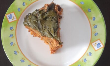 Tamal de chilorio en olla express