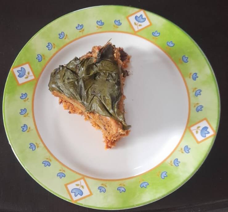 Tamal de chilorio en olla express